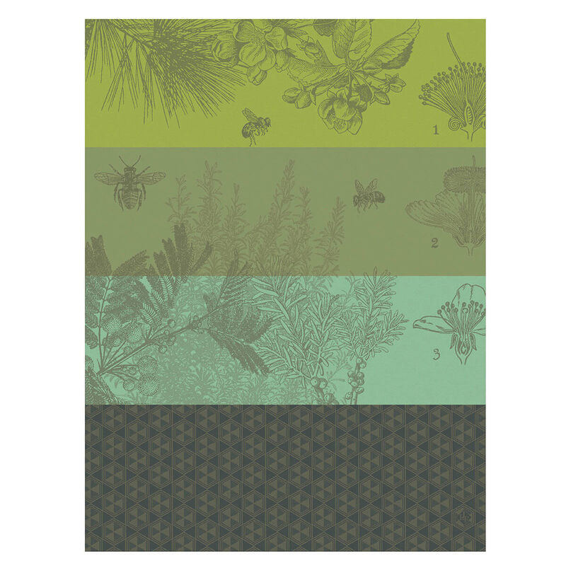 Torchon Miel de Fleurs Coton, , hi-res image number 2