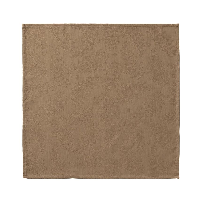 Serviette de table Vegetal mood Bolet 50x50 100% coton, , hi-res image number 1