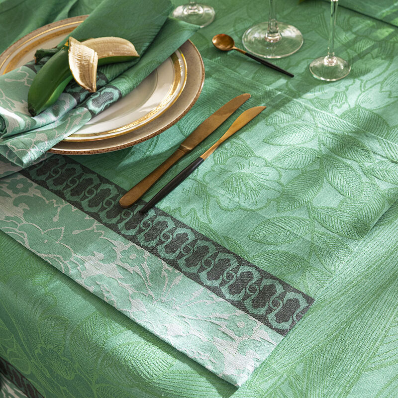 Set de table Escapade Tropicale Caméléon 50x36 100% lin, , hi-res image number 0