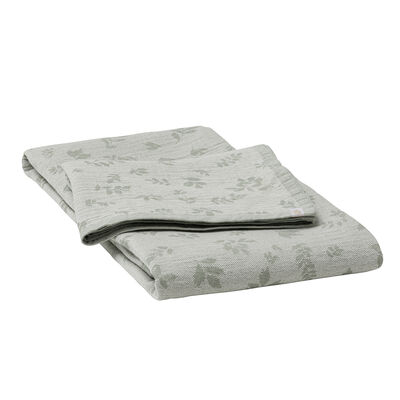 Plaid Feuillage Coton