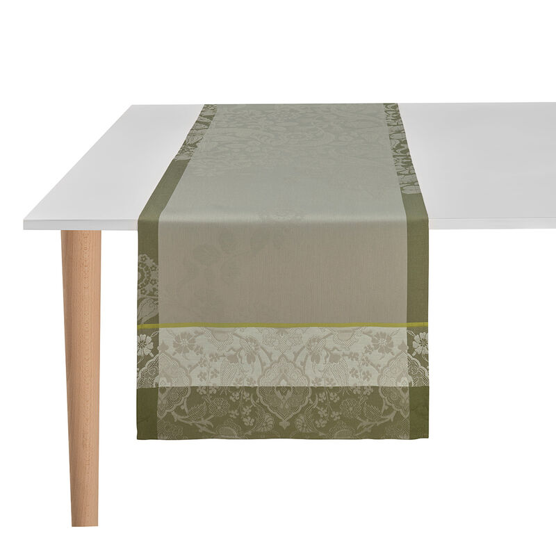 Chemin de table Voyage Iconique Figuier 50x150 100% coton, , hi-res image number 0