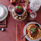 Serviette de table Vegetal mood Goji 50x50 100% coton, , hi-res image number 1