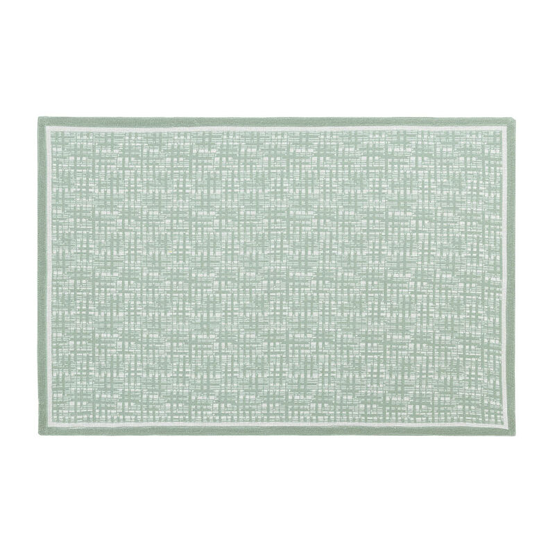 Set de table Wagara Céladon 50x36 100% coton, , hi-res image number 1