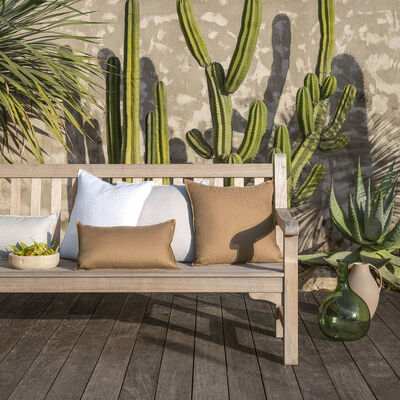 Housse de coussin Portofino Fiori Lin
