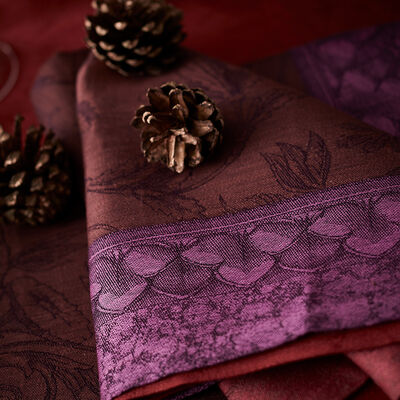 Serviette de table Symphonie Baroque Lin,  Serviette de table Symphonie Baroque Lin