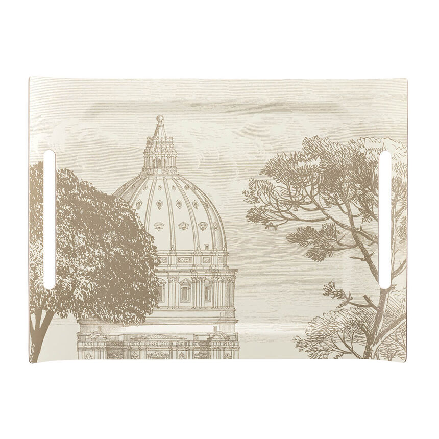 Plateau Symphonie S&eacute;pia 58x42 100% Bois, , hi-res image number 1