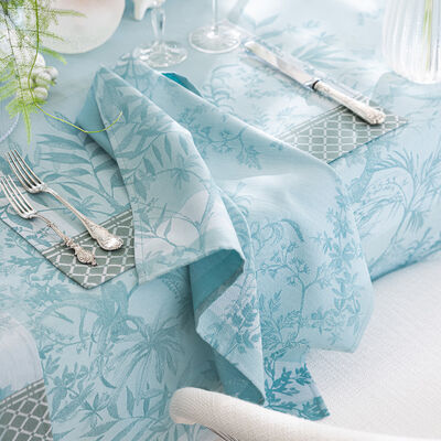 Serviette de table Jardin d'Eden Coton,  Serviette de table Jardin d'Eden Coton