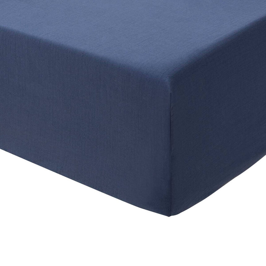 Drap housse Eclat Myrtille 100X200X35 100% coton, , hi-res image number 2