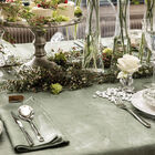 Serviette de table Tivoli Verveine 50x50 100% lin, , hi-res image number 1