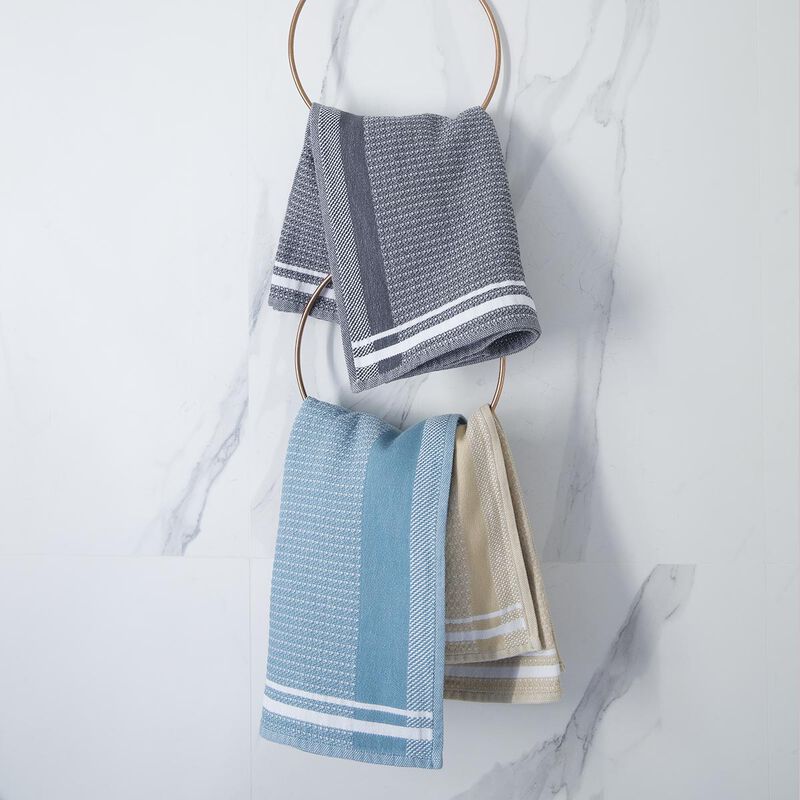 Serviette invité Duetto Adriatique 30x50 100% coton, , hi-res