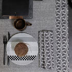 Nappe Empreintes Charbon 150x150 100% coton, , hi-res image number 5