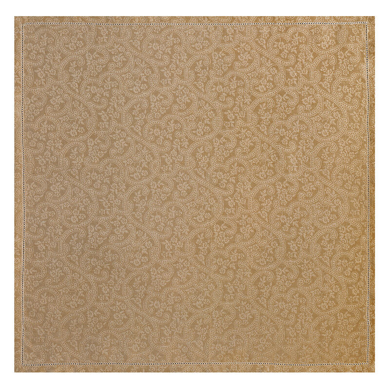 Serviette de table Portofino Fiori Terra 58x58 100% lin, , hi-res image number 1