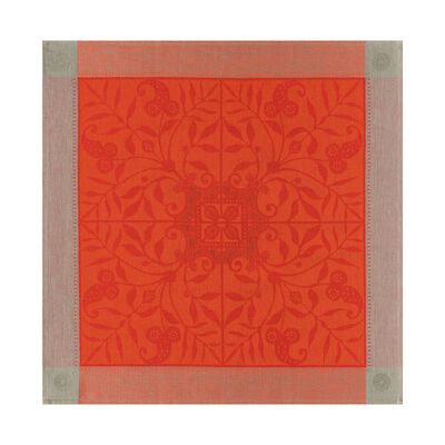 Serviette de table Venezia Cornaline 58x58 100% lin