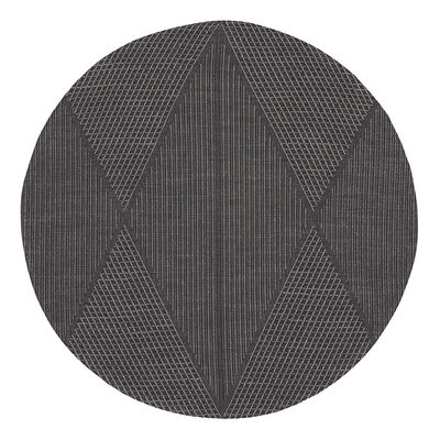 Set de table Club Losanges Meandres &Oslash;38 89% coton / 11% lin