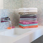 Serviette invit&eacute; Caresse Ivoire 30x50 100% coton, , hi-res image number 0