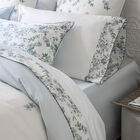 Drap housse Manuka Ciel 90X200X35 100% coton, , hi-res image number 1