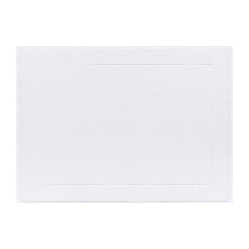 Tapis de bain Caresse Blanc 60x80 100% coton, , hi-res image number 0