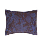 Taie d&eacute;corative Sulawesi Terre Indigo 30X41 100% coton, longues fibres, , hi-res image number 2