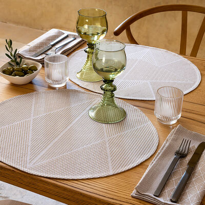 Serviette de table Club Naturel 50x50 89% coton / 11% lin