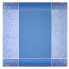 Nappe Instant Bucolique Bleuet 175x175 100% lin, , hi-res image number 1