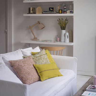 Housse de coussin Osmose Florale Tremiere 50x50 100% coton