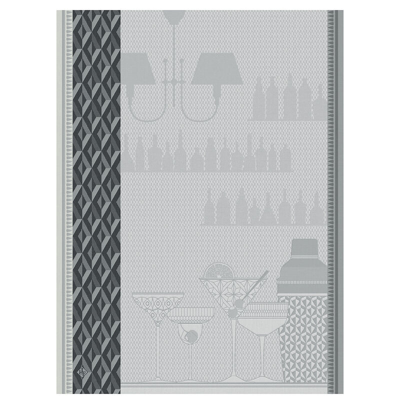 Torchon Ambiance Cocktail Liqueur 60x80 100% coton, , hi-res image number 0