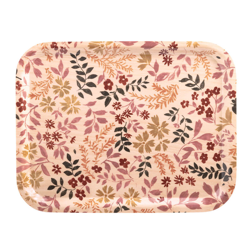 Plateau Campagne Rose 36x28 100% Bois, , hi-res image number 1