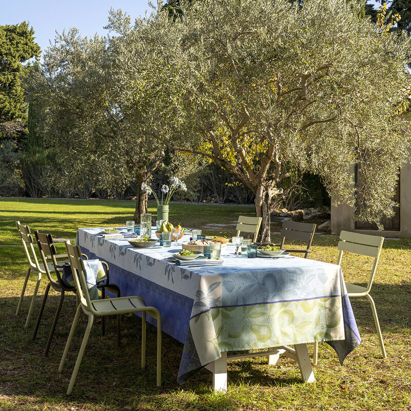 Nappe Arrière-pays Cassis 175x175 100% coton, , hi-res