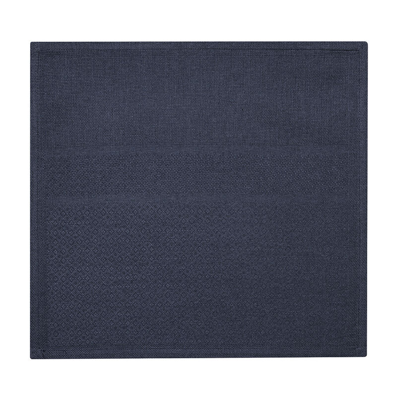 Serviette de table Slow Life re-use Ardoise 44x48 52% Coton, 45% Polyester recyclé, 3% Autres fibres, , hi-res image number 1