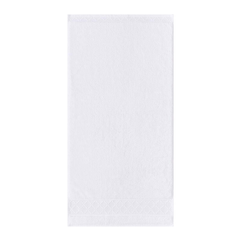 Serviette de toilette Caresse Blanc 50x100 100% coton, , hi-res image number 2