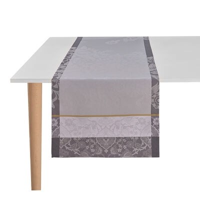 Chemin de table Voyage Iconique Zinc 50x150 100% coton
