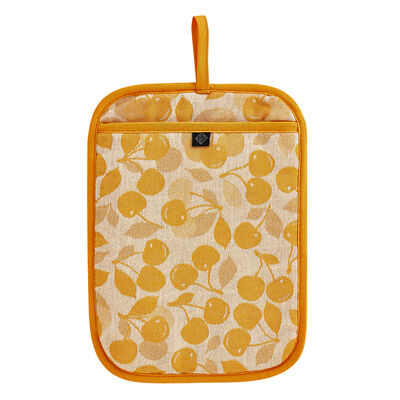 Manique Cerises Napol&eacute;on 27x20 100% coton