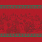 Serviette de table Sous les &eacute;toiles Houx 55x55 100% coton, longues fibres, , hi-res image number 1