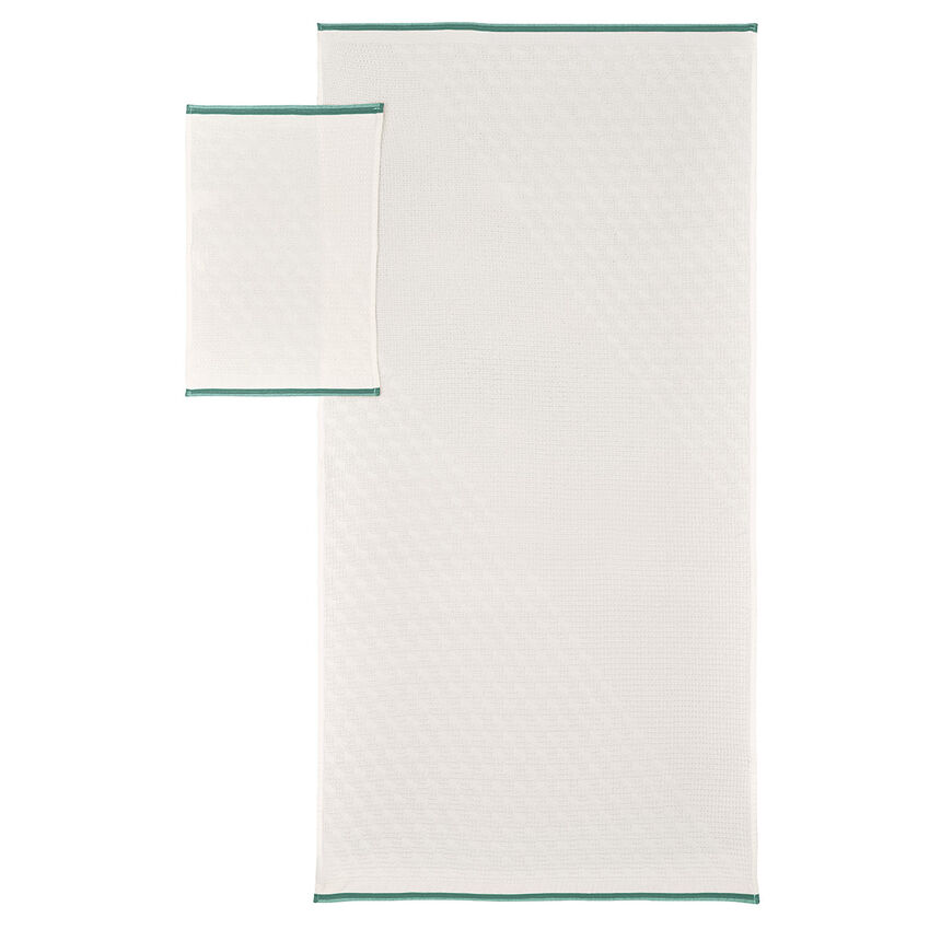 Kit serviettes de table Game Vert 30X45-70X140 85 % coton / 15 % lyocel, , hi-res image number 2