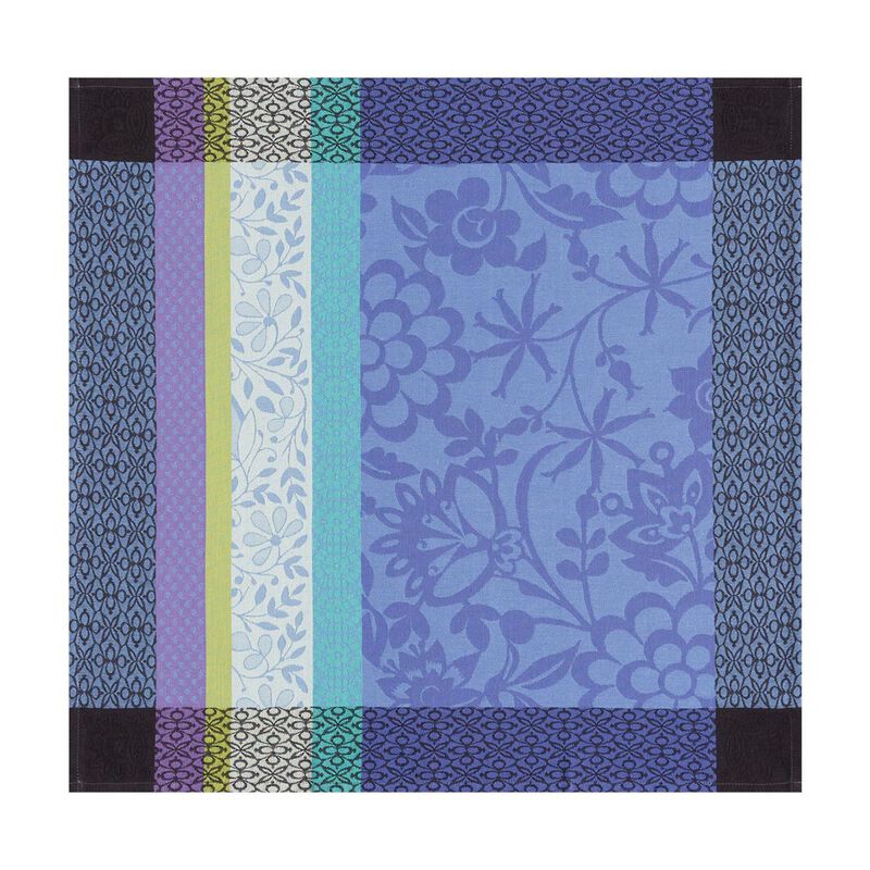 Serviette de table Provence Bleu lavande 58x58 100% coton, , hi-res image number 0