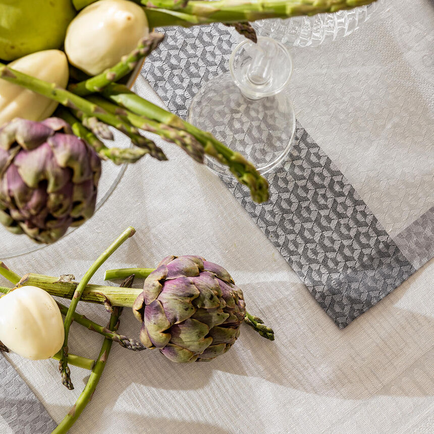 Set de table &Eacute;vasion C&eacute;leste Carrare 50x36 100% lin, , hi-res image number 2