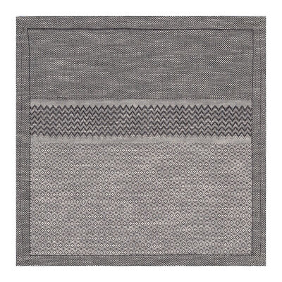 Serviette de table Slow Life Argile 47x47 89% coton / 11% lin,  Serviette de table Slow Life Argile 47x47 89% coton / 11% lin