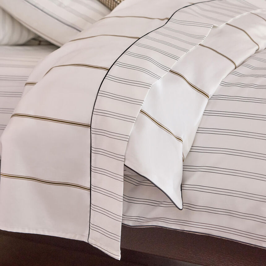 Drap de lit Savile row Mayfair 190X290 100% coton, longues fibres, , hi-res image number 2