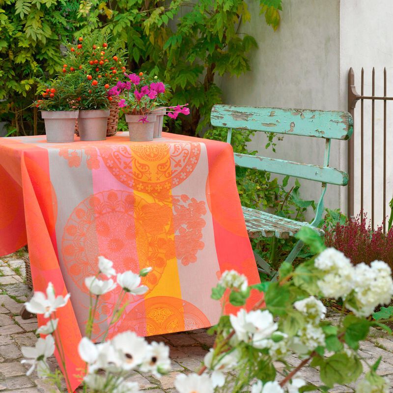 Nappe enduite Fleurs Gourmandes Coton, , hi-res image number 3