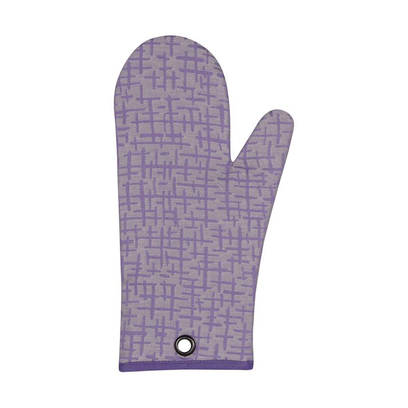 Gant de cuisine Urban jungle Purple Taille unique 100% coton, , hi-res image number 0
