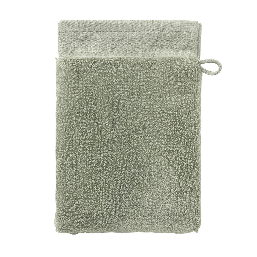 Gant de toilette Caresse Tilleul 15x22 100% coton, , hi-res image number 0