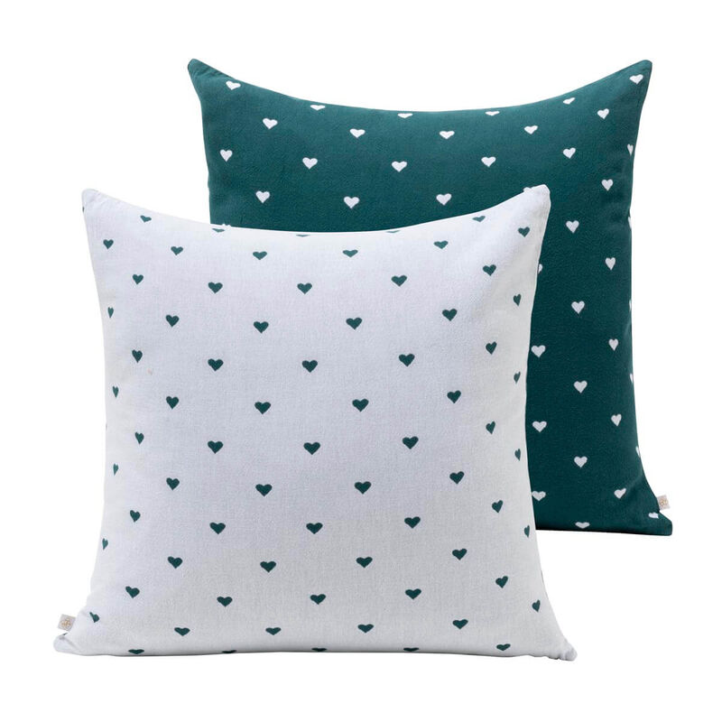 Housse de coussin Vagabonde Forêt 30x50 100% coton, , hi-res image number 0