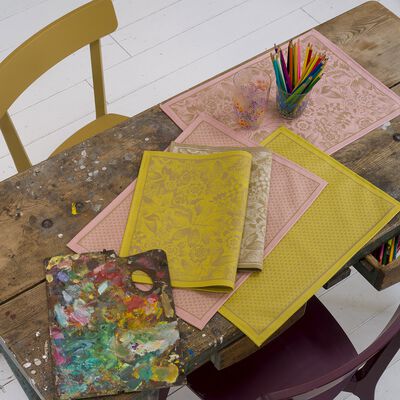 Set de table enduit Osmose Tressage Coton