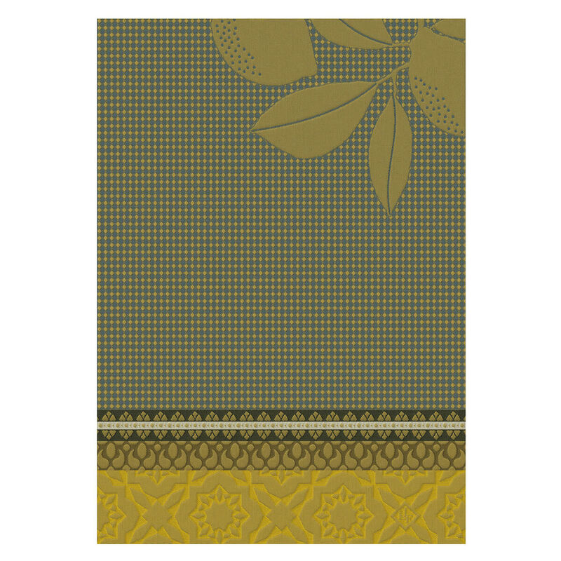 Essuie-mains Sous les Citronniers Jaune 54x38 100% coton, , hi-res