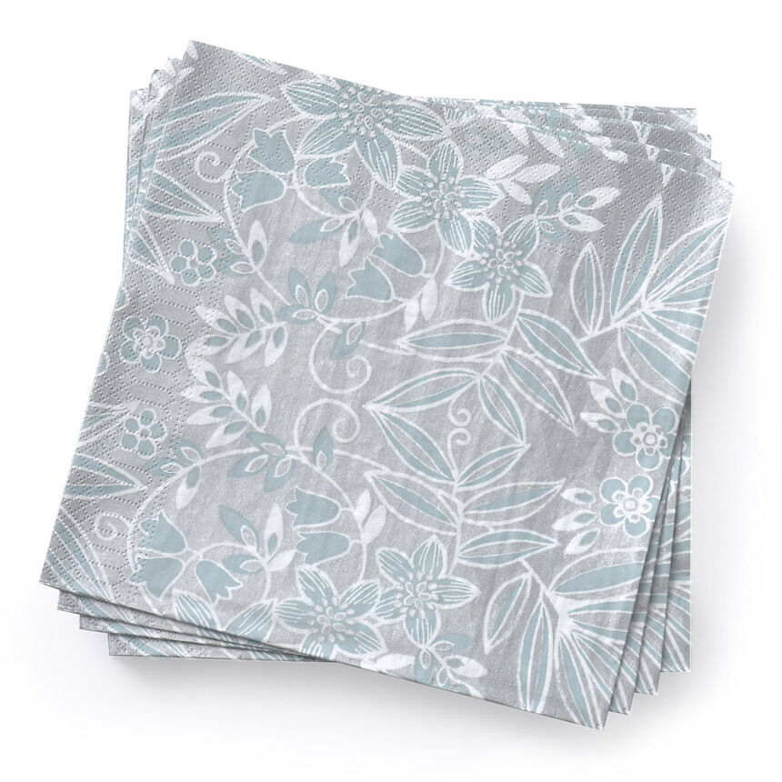 Serviette papier Po&eacute;sie d'hiver Arctique 40x40 100% Papier, , hi-res image number 0