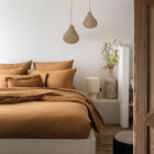 Housse de couette Eclat Cannelle 135X200 100% coton, , hi-res image number 0