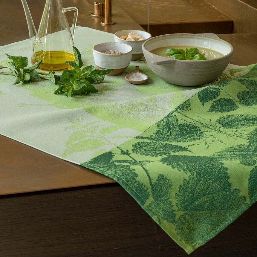 Torchon Velout&eacute;s d'orties Nature 60x80 90% Coton, 10% Lyocell, , hi-res image number 0