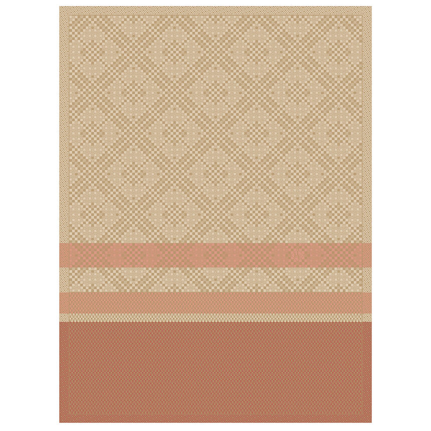 Torchon Essentiel Graphique Terre 60x80 100% coton, , hi-res image number 1