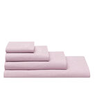 Serviette invit&eacute; Pois de senteur Rose 30x50 100% coton, , hi-res image number 2