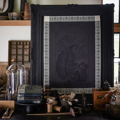 Torchon Curiosit&eacute;s Min&eacute;rales Coton